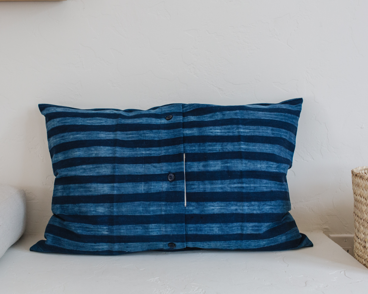 Best Throw Blanket Ever! Indigo Stripes
