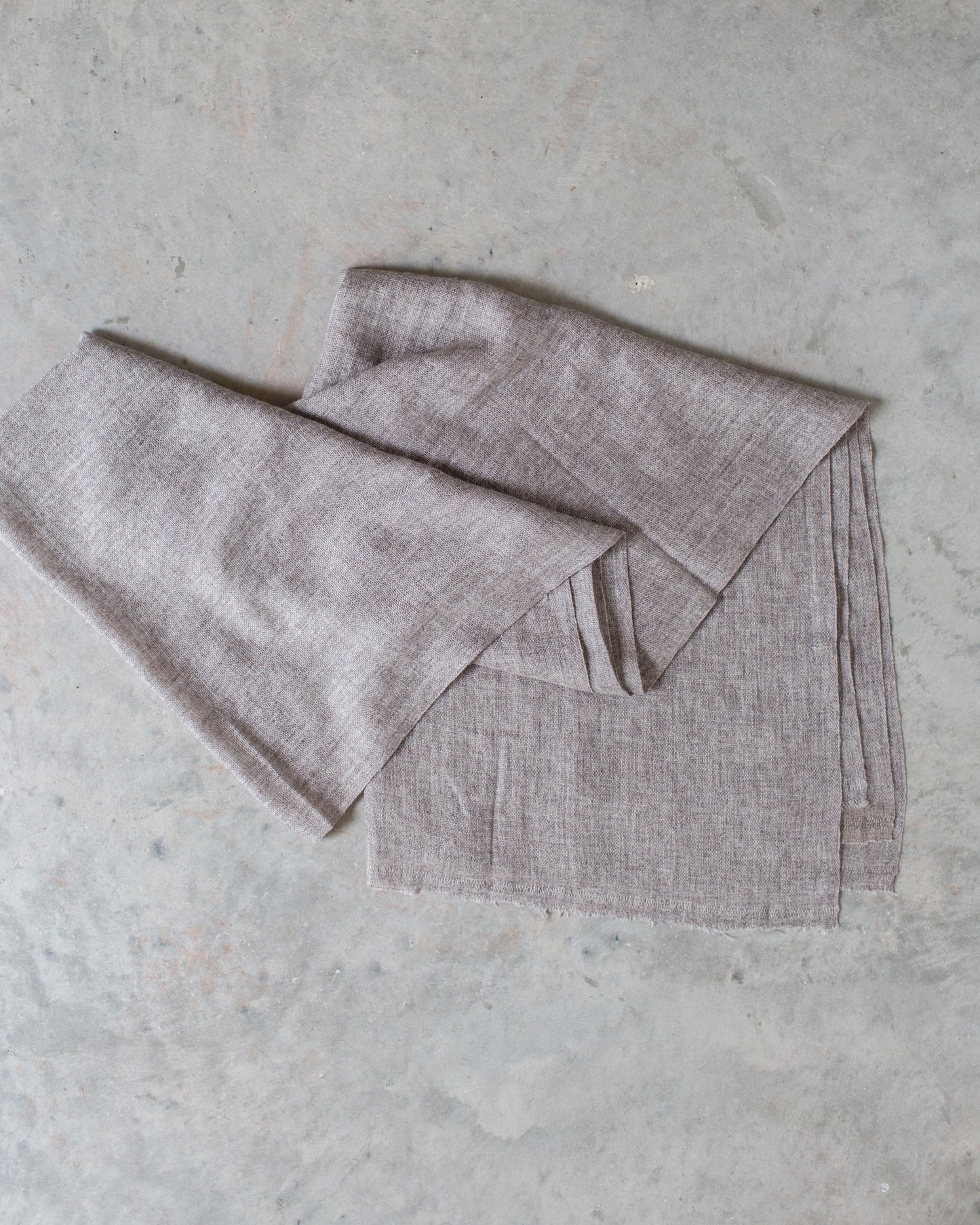 80% Cashmere and 20% Wool Scarf Heather